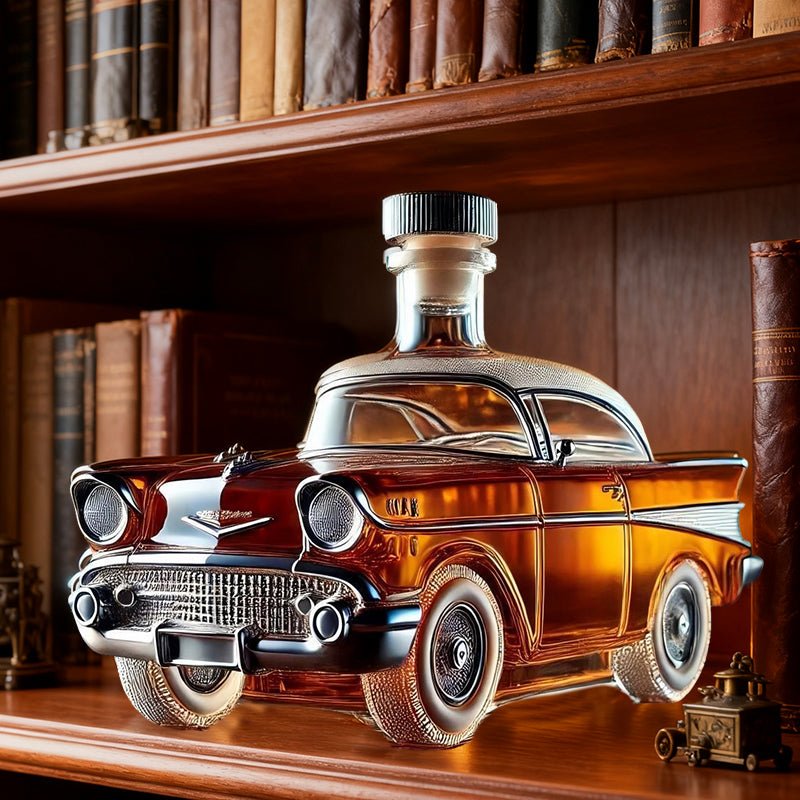 FahrerFlasche™ / Whiskeyflasche im Retro-Auto-Design - Sopheria