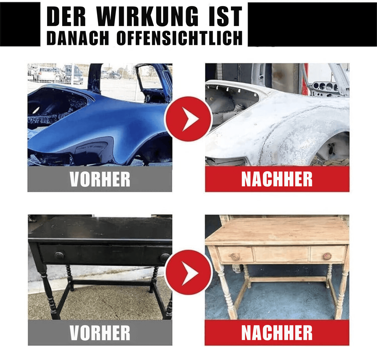 FarbFlucht™ / Super Schneller Farbentferner Ohne Giftstoffe Mit Gratis Pinsel (1+1 GRATIS) - Sopheria