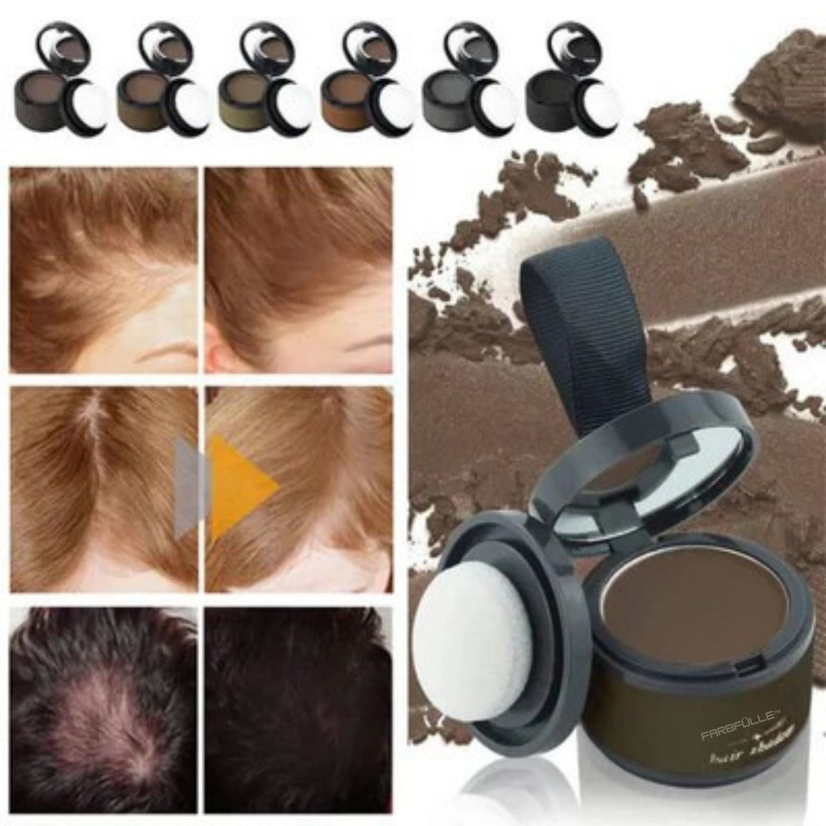 FarbFülle™ / Haarfarb-Puder (1+1 GRATIS) - Sopheria