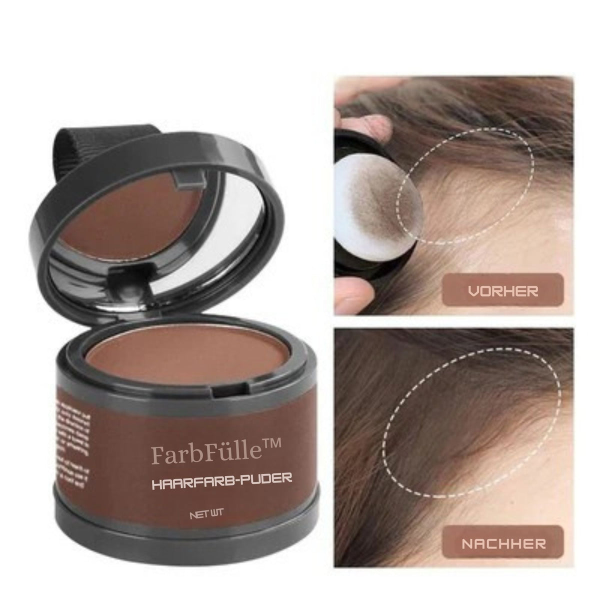 FarbFülle™ / Haarfarb-Puder (1+1 GRATIS) - Sopheria