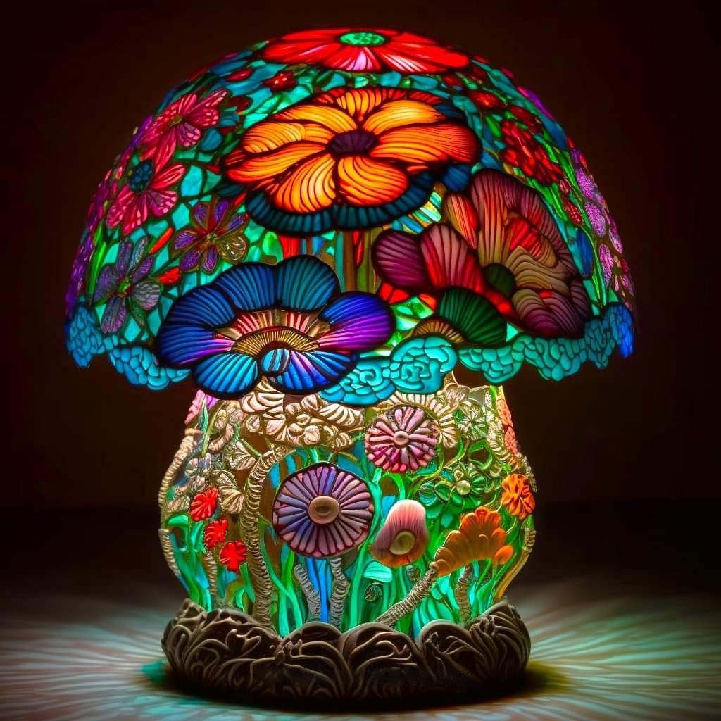 FarbLicht – Bunte Tischlampe - Sopheria