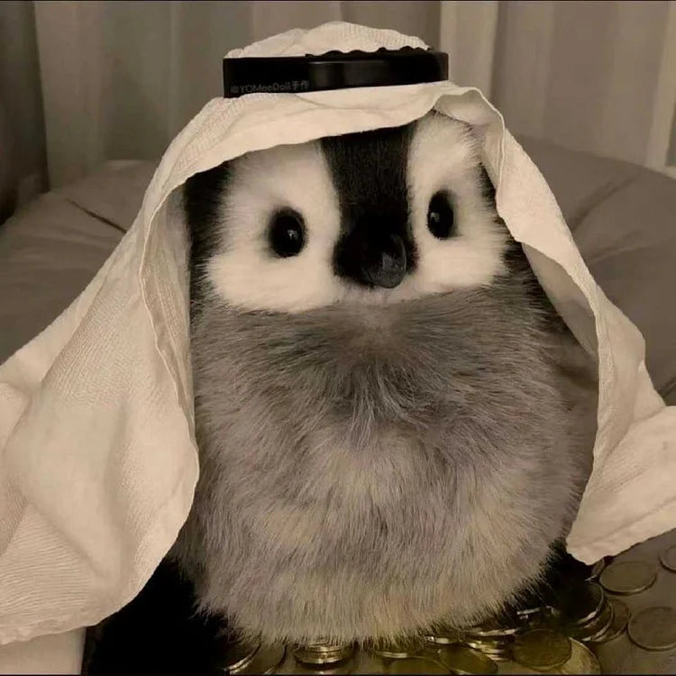 PinguPlüsch™ / Super Realistischer Plüsch KI Pinguin