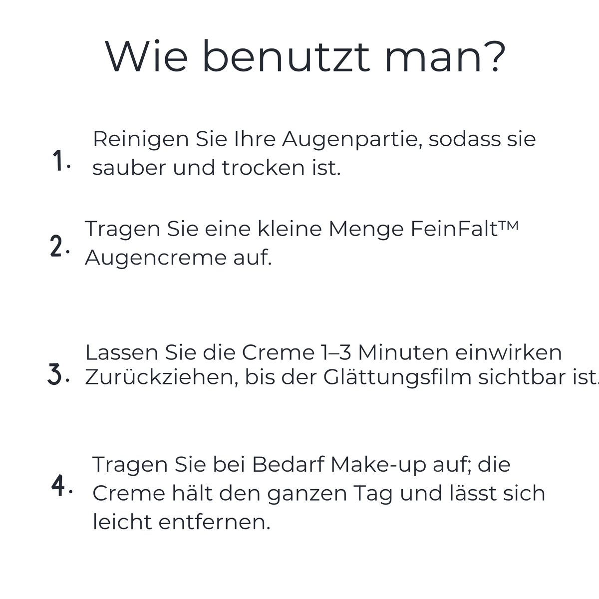 FeinFalt™ / Augenstraffende Creme (1+1 GRATIS) - Sopheria