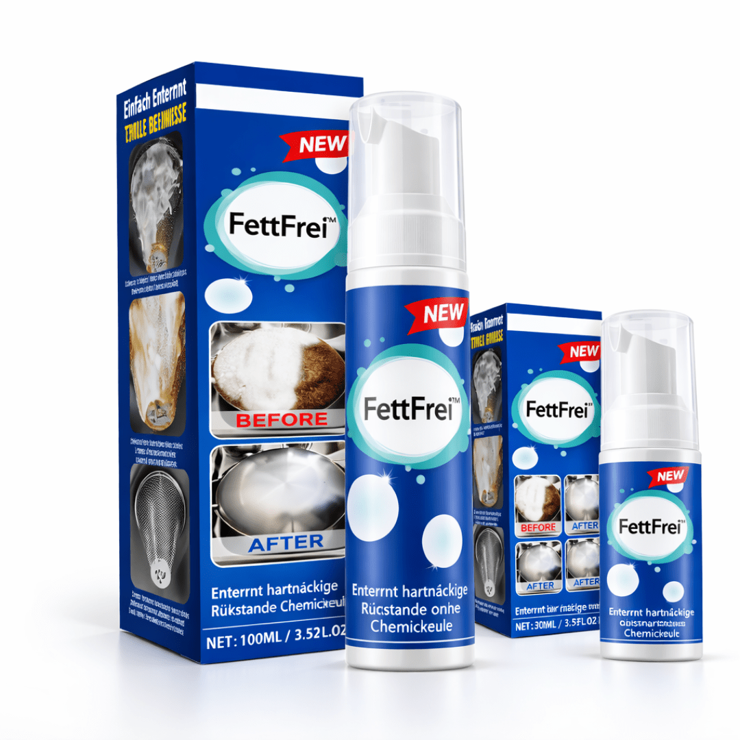FettFrei™ / Entfernt hartnäckige Rückstände ohne Chemiekeule - Sopheria