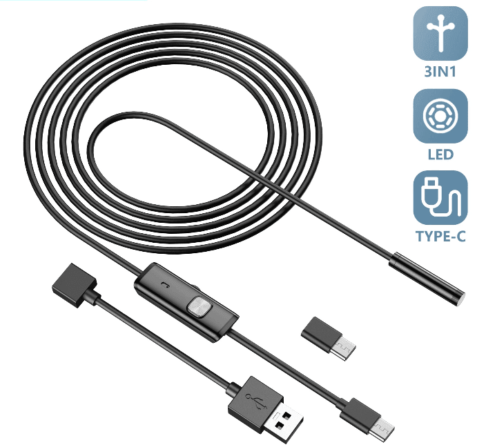 FlexFokus™ / LED-Endoskopkamera für Mobiltelefone - Sopheria