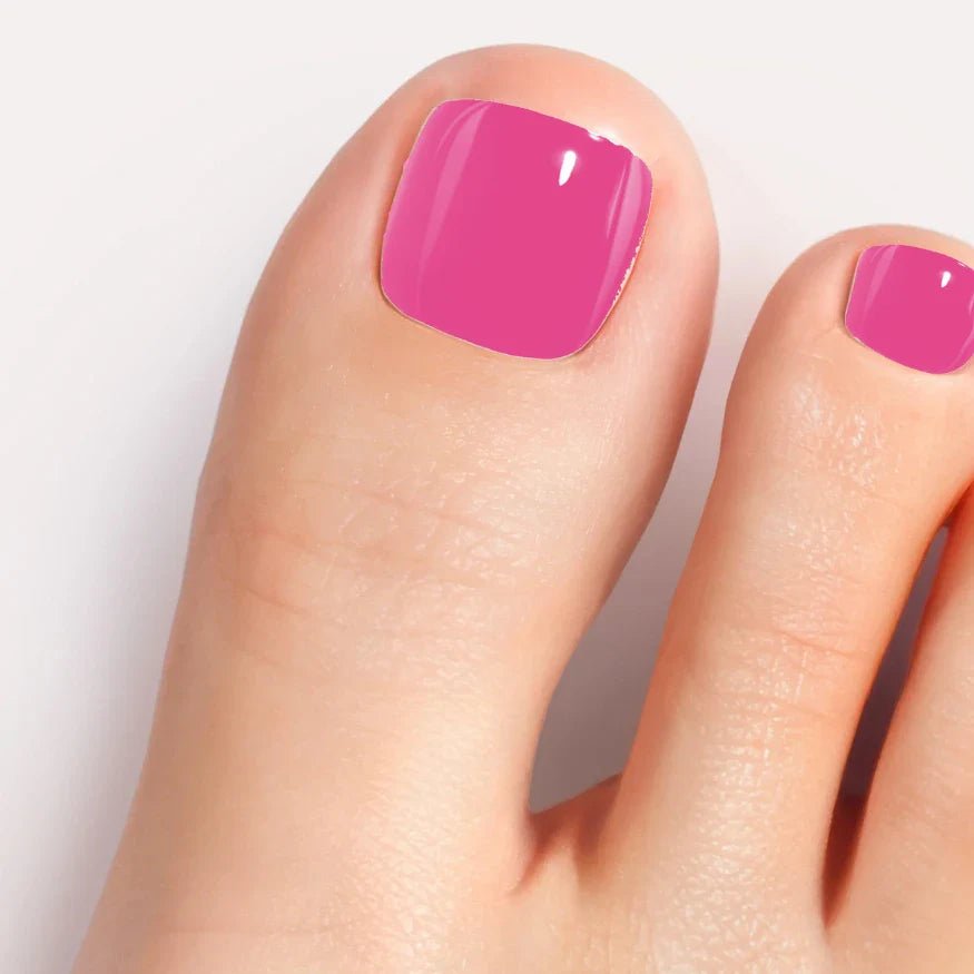 Fuchsia-Pink-Gel-Pediküre-Set - Sopheria