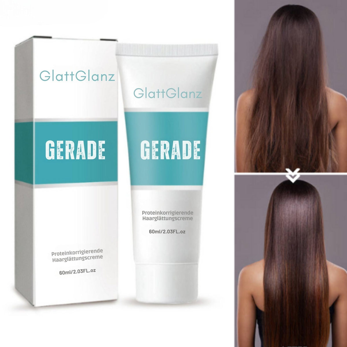GlattGlanz™ / Sofortglättende Creme Für Seidiges Haar - Sopheria