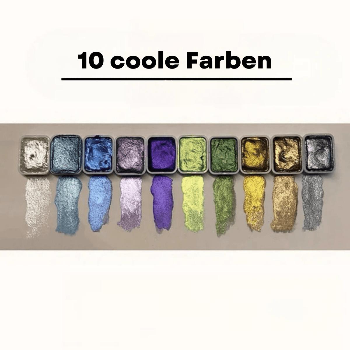 GlitzerGlanz™ / Aquarellfarben-Set - Sopheria