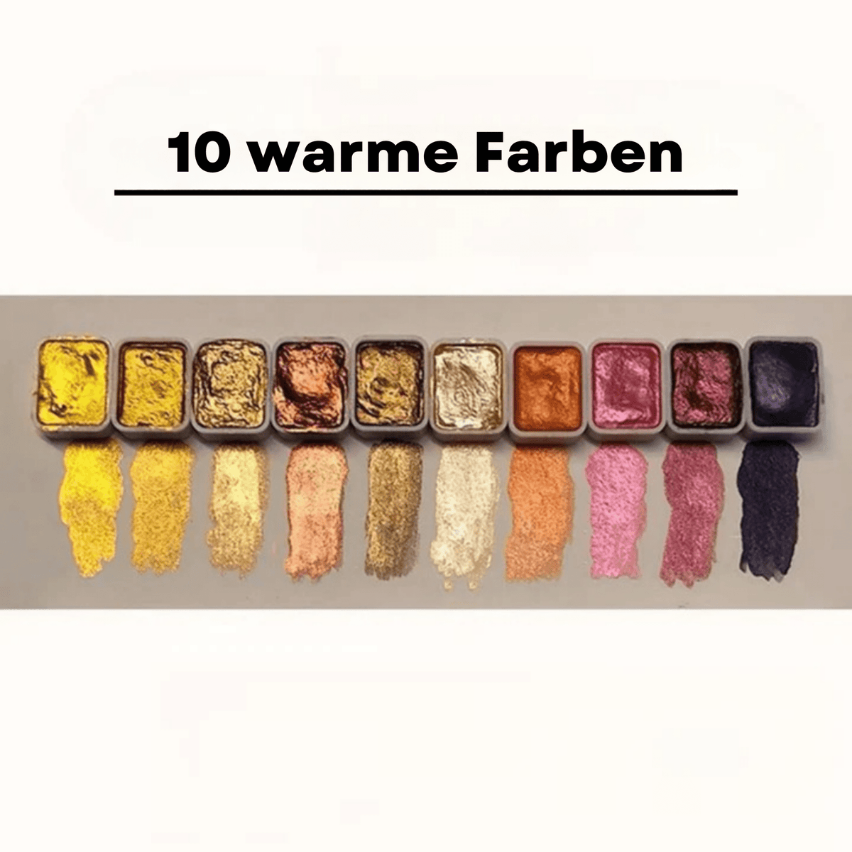 GlitzerGlanz™ / Aquarellfarben-Set - Sopheria