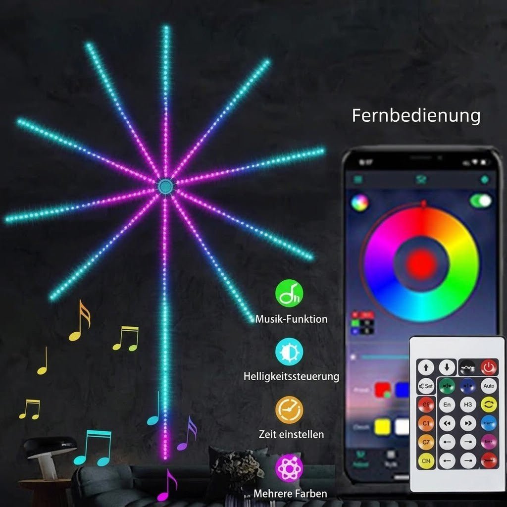 Glowtique - Feuerwerk LED Lichter - Sopheria
