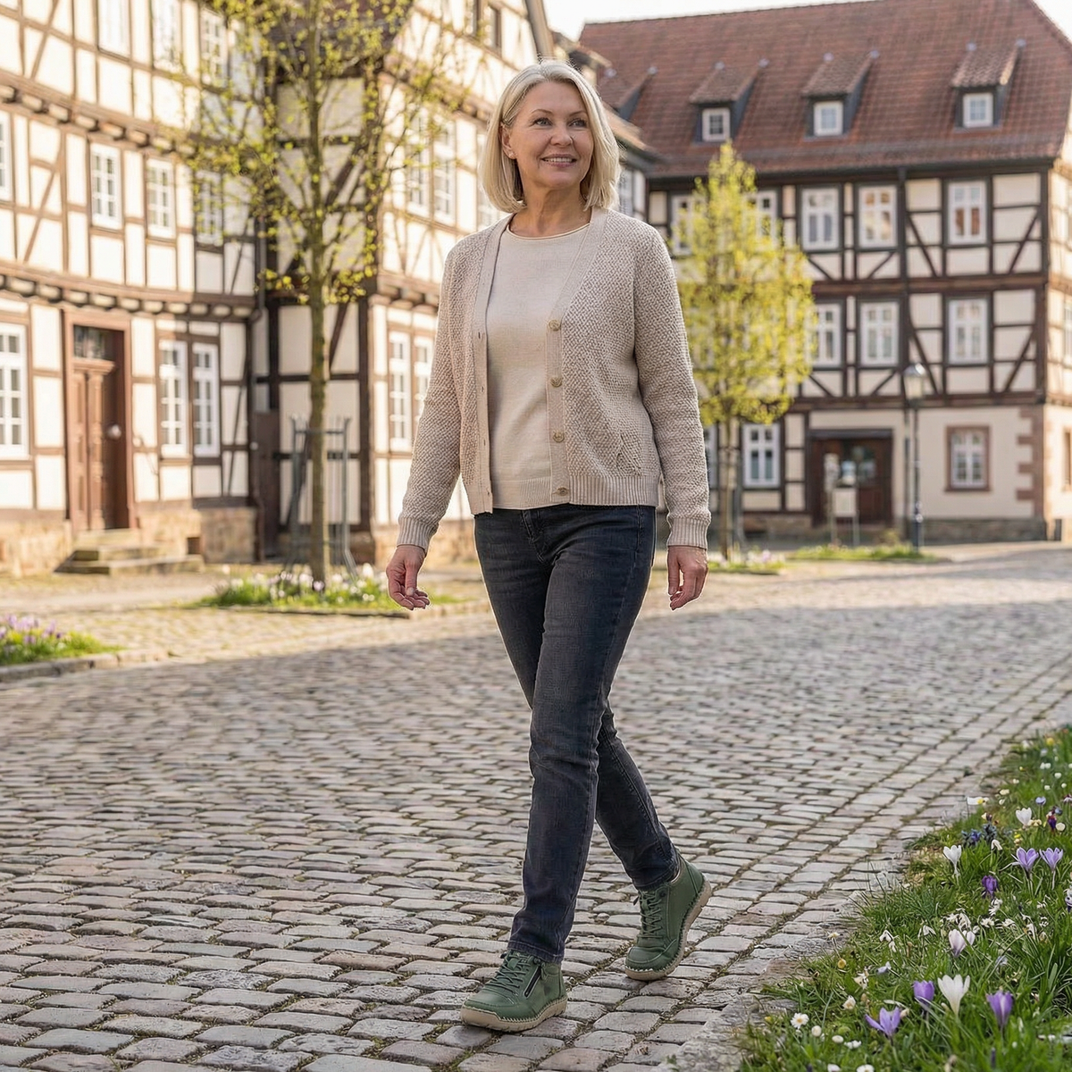 Mila – Komfortable orthopädische Sneakers + Reißverschluss