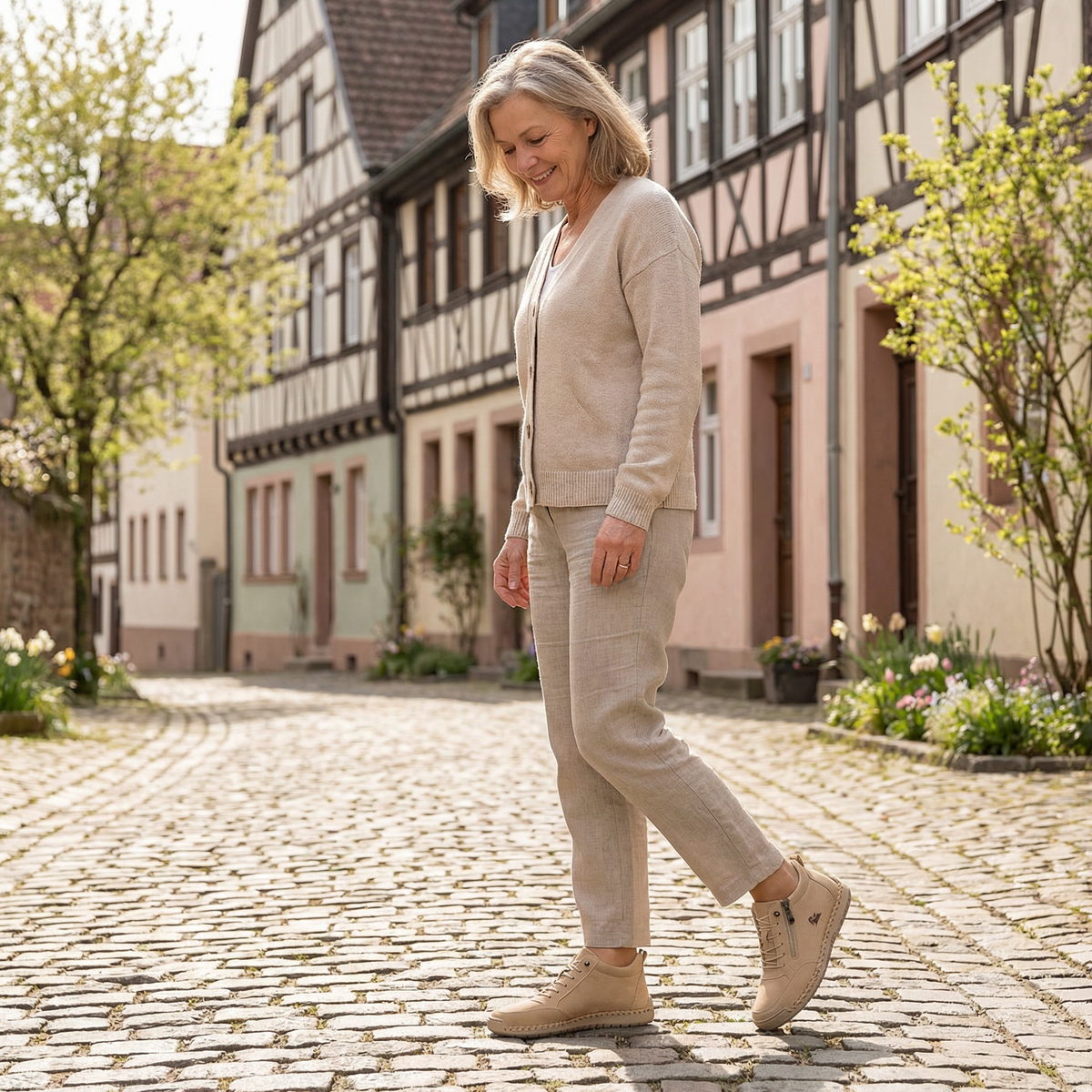 Mila – Komfortable orthopädische Sneakers + Reißverschluss