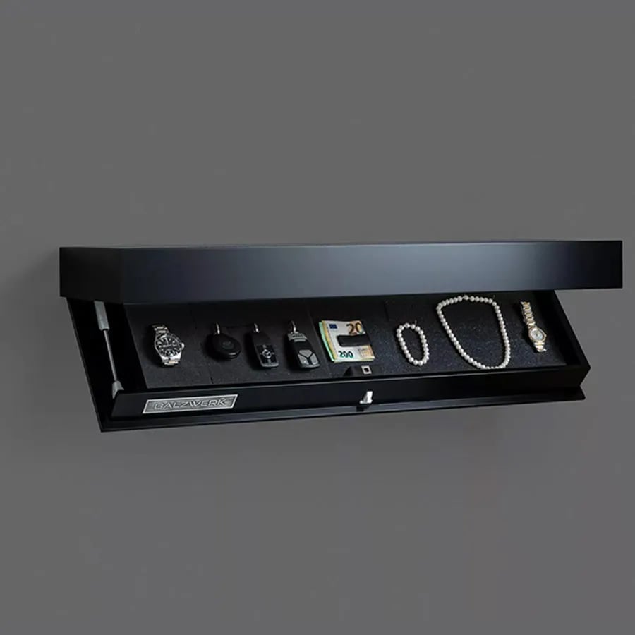 HideHolz™/ Magicflap Designer-Regal Mit Geheimfach - Sopheria