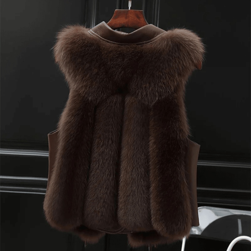 Isabella™ | Luxuriöse Kunstpelzweste - Sopheria