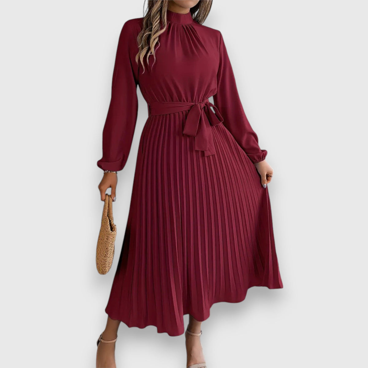 Isolde™ | Zeitlose Eleganz in einem Midikleid - Sopheria