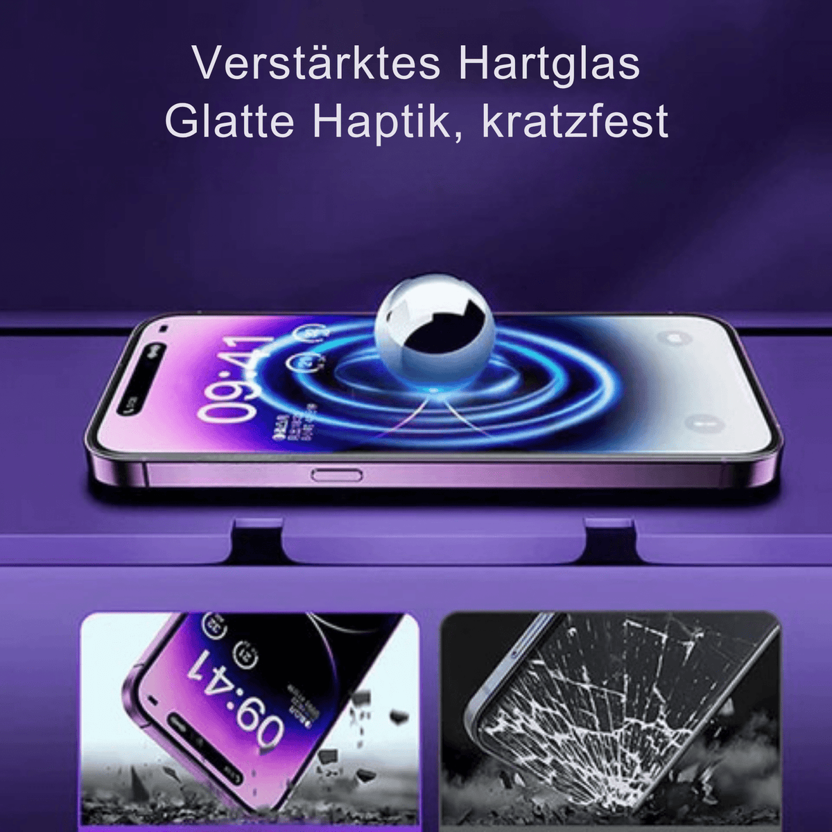 KlarEdge™ / Hochwertige staubfreie Displayschutzfolie - Sopheria