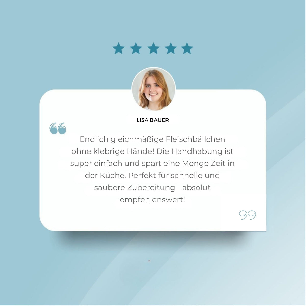 KlopsKönig™ / Edelstahl-Frikadellenform - Sopheria