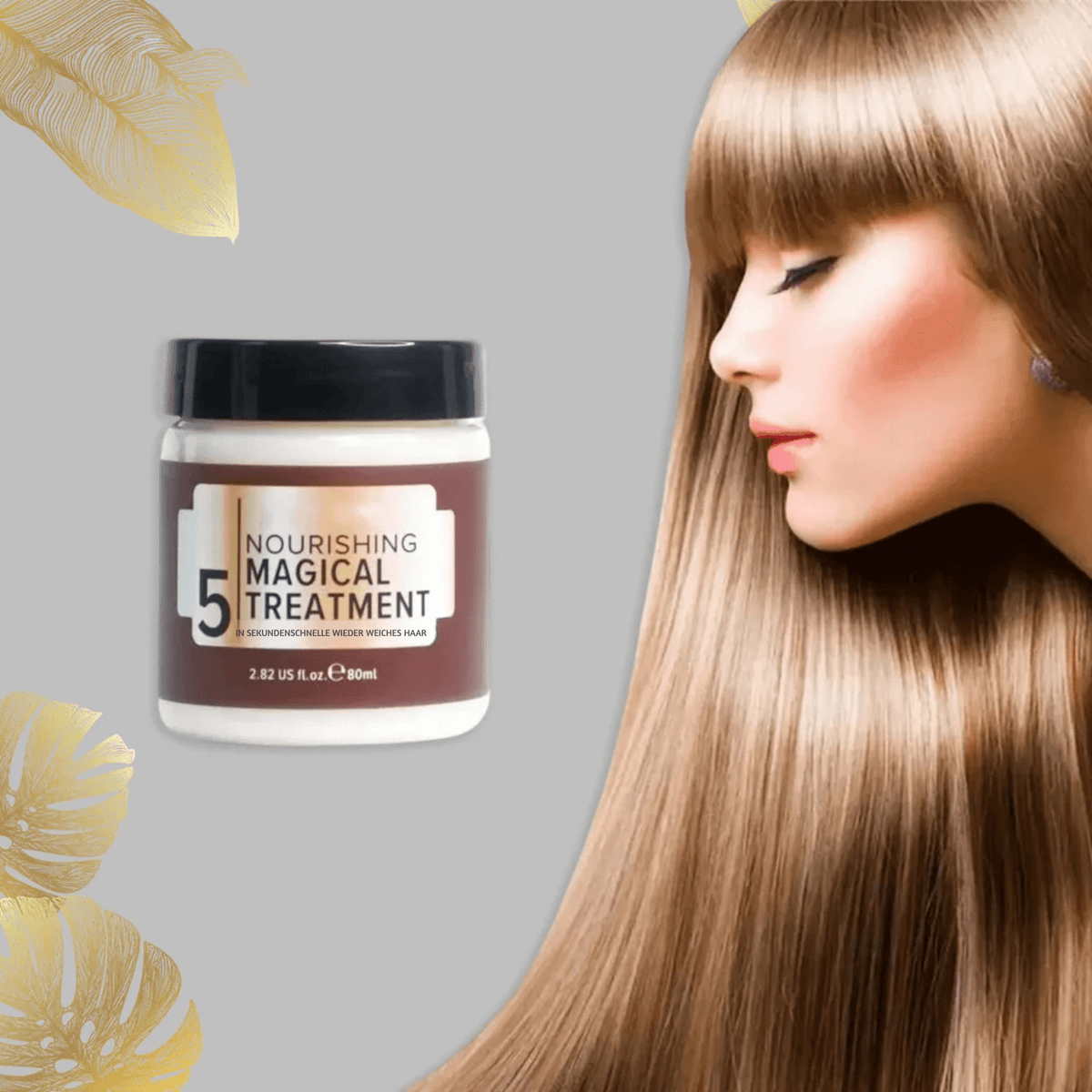 Kollagen Reparatur Haarcreme für Intensive Pflege - Nourishing Magical Treatment - Sopheria