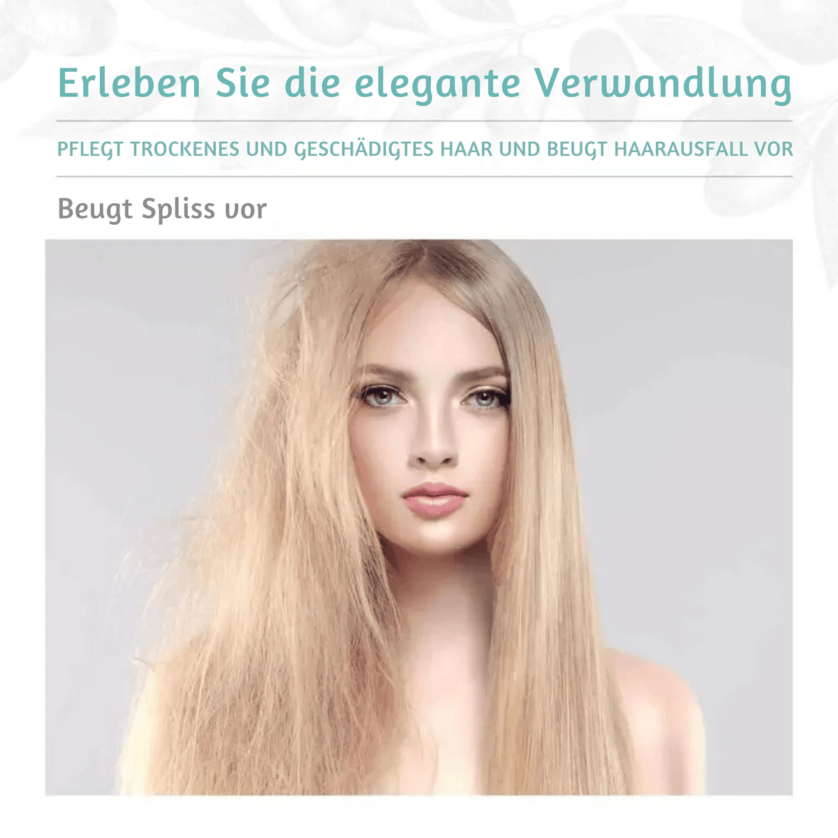 Kollagen Reparatur Haarcreme für Intensive Pflege - Nourishing Magical Treatment - Sopheria