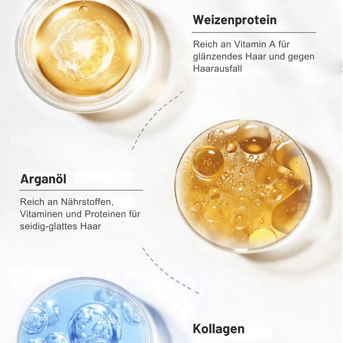 Kollagen Reparatur Haarcreme für Intensive Pflege - Nourishing Magical Treatment - Sopheria