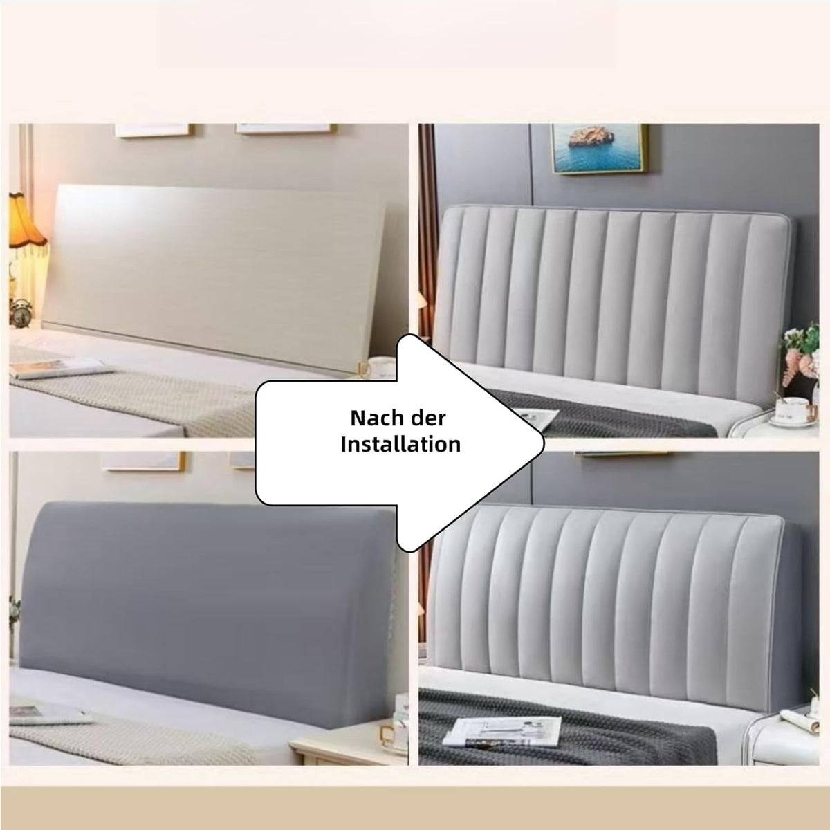 KopfteilKleid™ / Housse de tête de lit - Élégant Upgrade - Sopheria