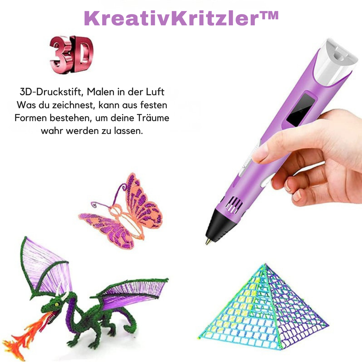 KreativKritzler™ / Lass deine Kreativität fließen mit präziser Kontrolle - Sopheria
