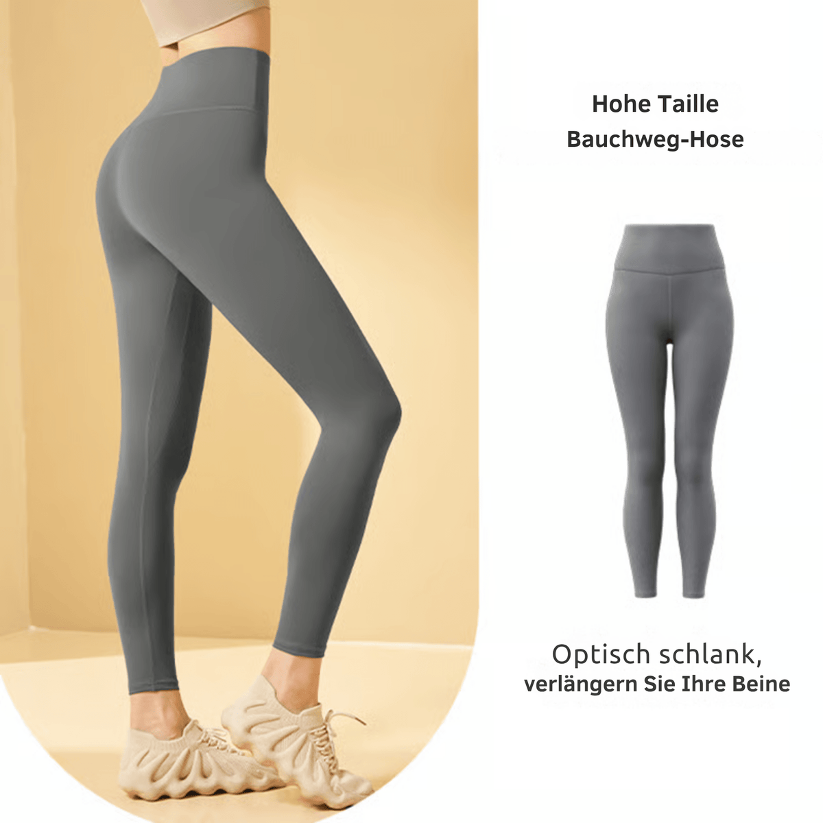 KurvenKraft™ / Bauchkontroll-Leggings zur Steigerung des Selbstvertrauens - Sopheria
