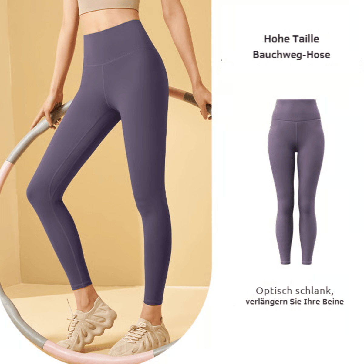 KurvenKraft™ / Bauchkontroll-Leggings zur Steigerung des Selbstvertrauens - Sopheria