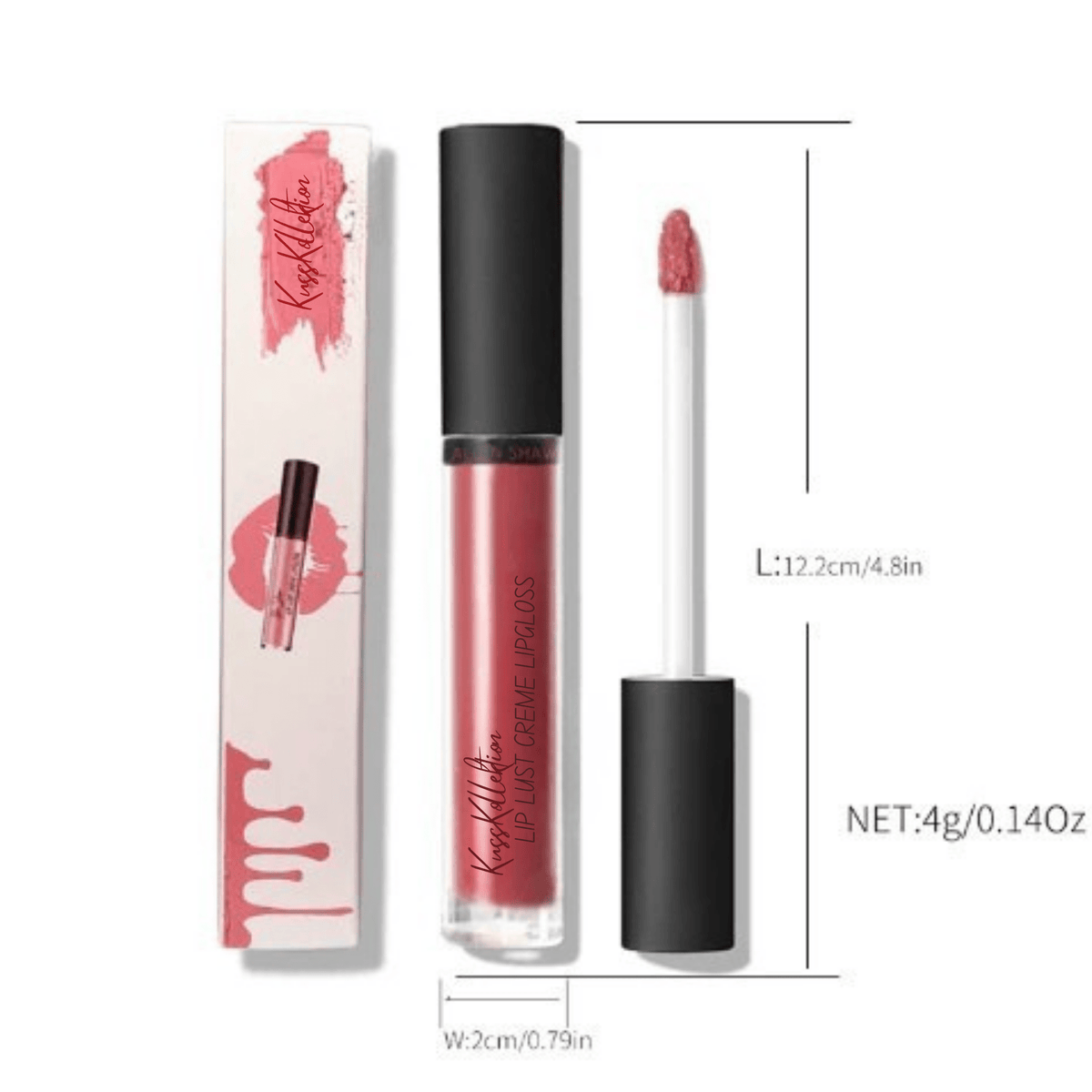 KussKollektion⹠/ Ultimatives 12-Farben-Creme-Lippenstift-Set - Farbe, die den ganzen Tag hÀlt! - Sopheria