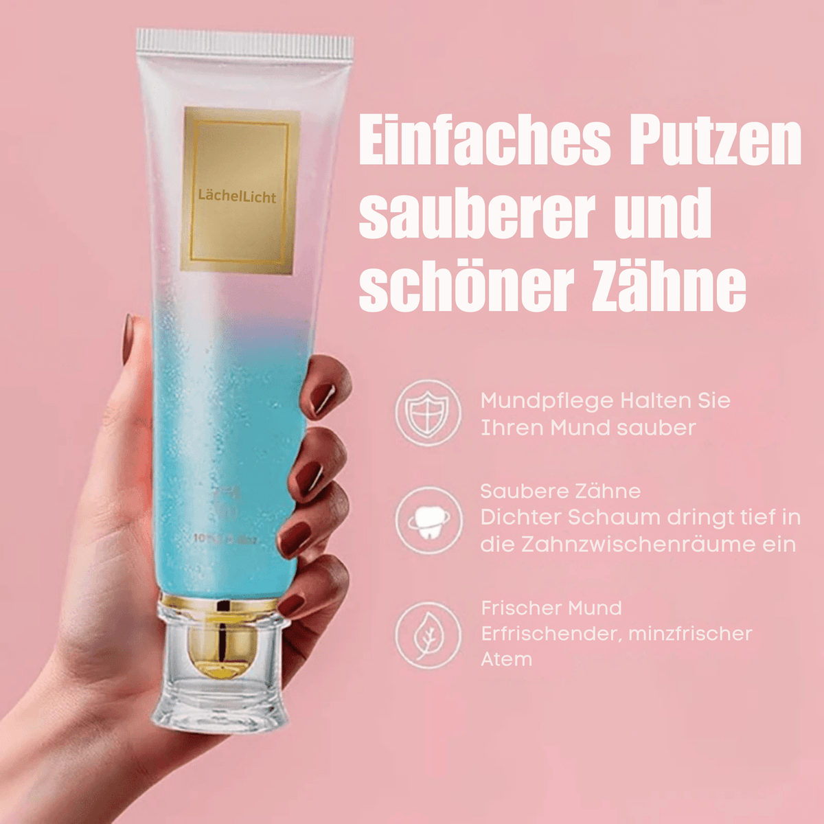 LächelLicht™ / Entfernt Hartnäckige Flecken - Sopheria