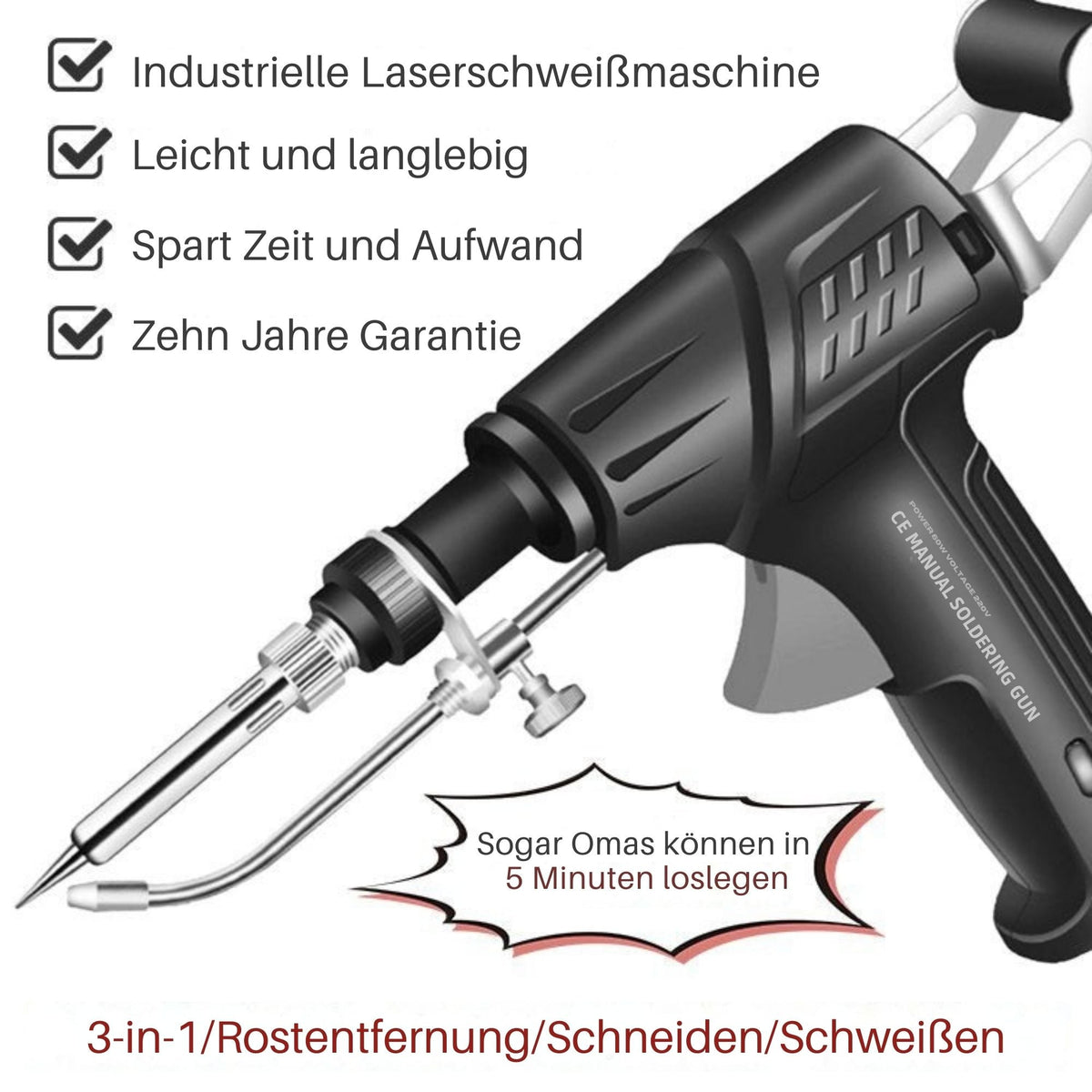 LaserLöter™ / Industrielles Laserschweißwerkzeug - Sopheria