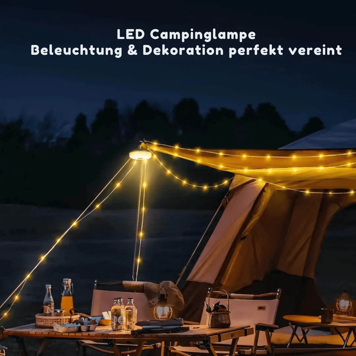 LichtLager™ / Lichterkette, Laterne & Powerbank - Sopheria