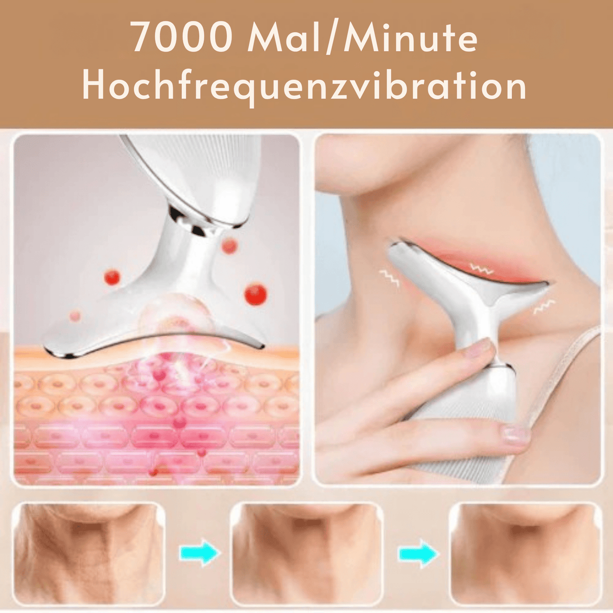 LiftingLicht™ / Nacken-Gesichts-Massagegerät-Anti-Falten & Verjüngend - Sopheria
