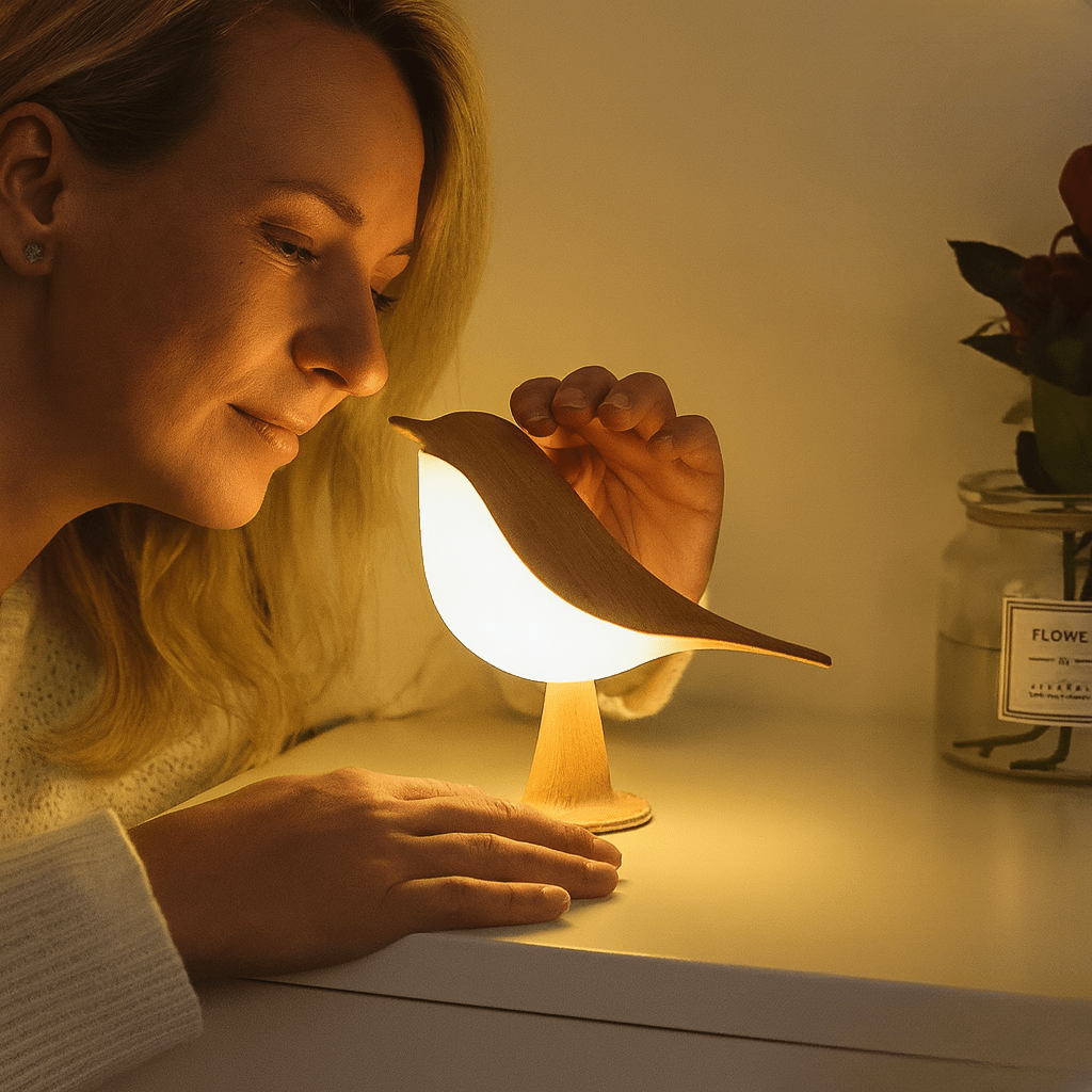 LumiBird / Kabellose Vogel- Touch - Tischlampe - Sopheria