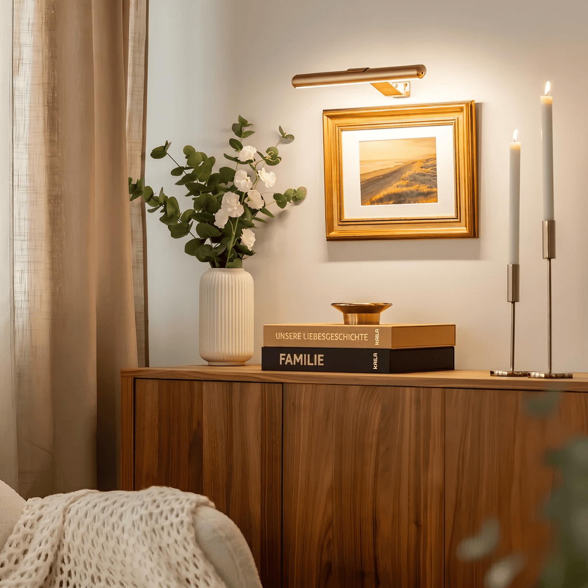 LumiFrame - Kabellose Wandbildleuchte - Sopheria