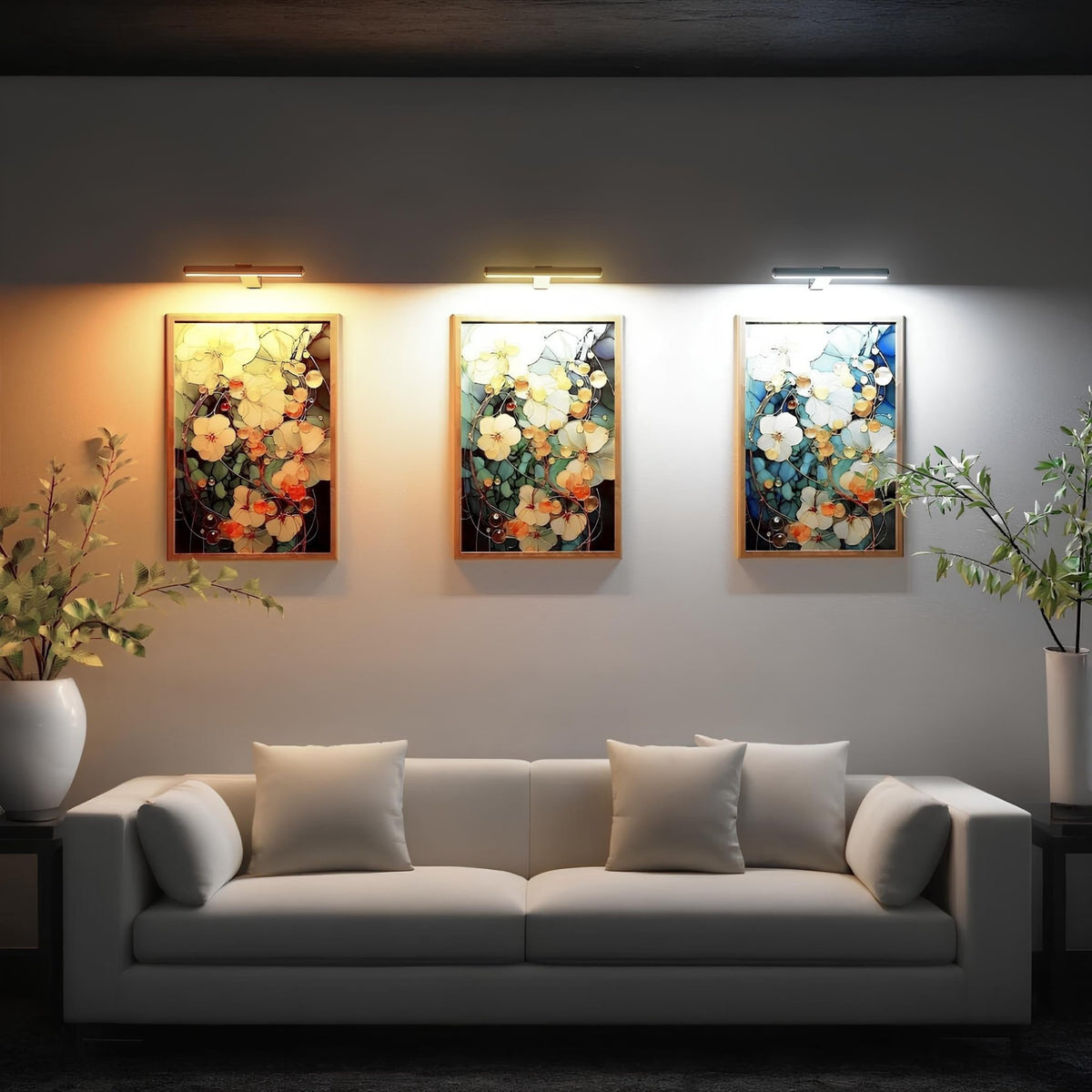 LumiFrame - Kabellose Wandbildleuchte - Sopheria