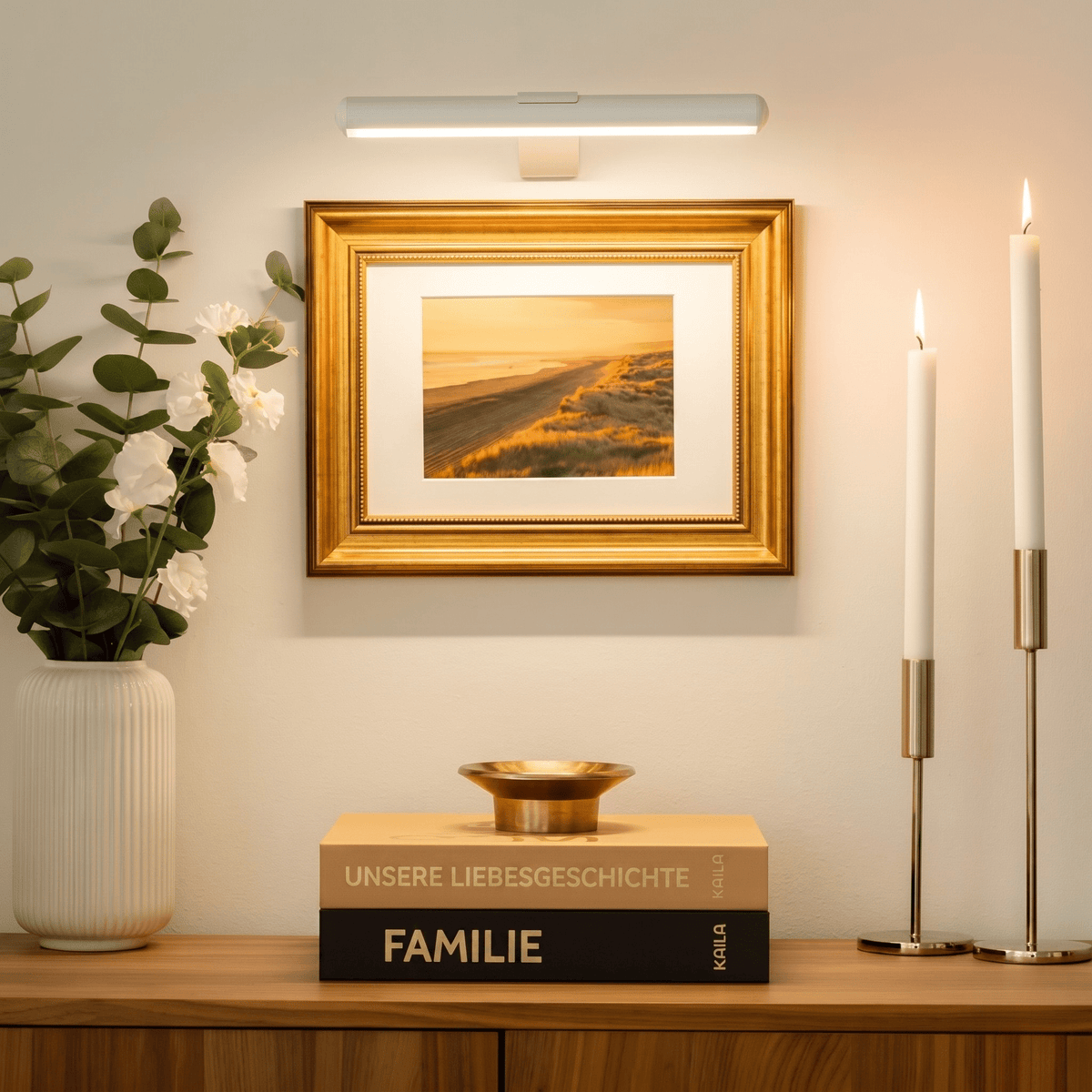 LumiFrame - Kabellose Wandbildleuchte - Sopheria