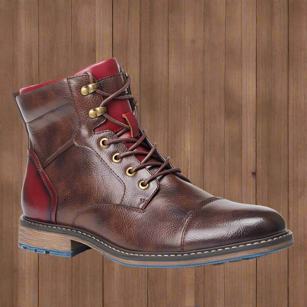 Dawson | Oxford-Stiefel aus Leder