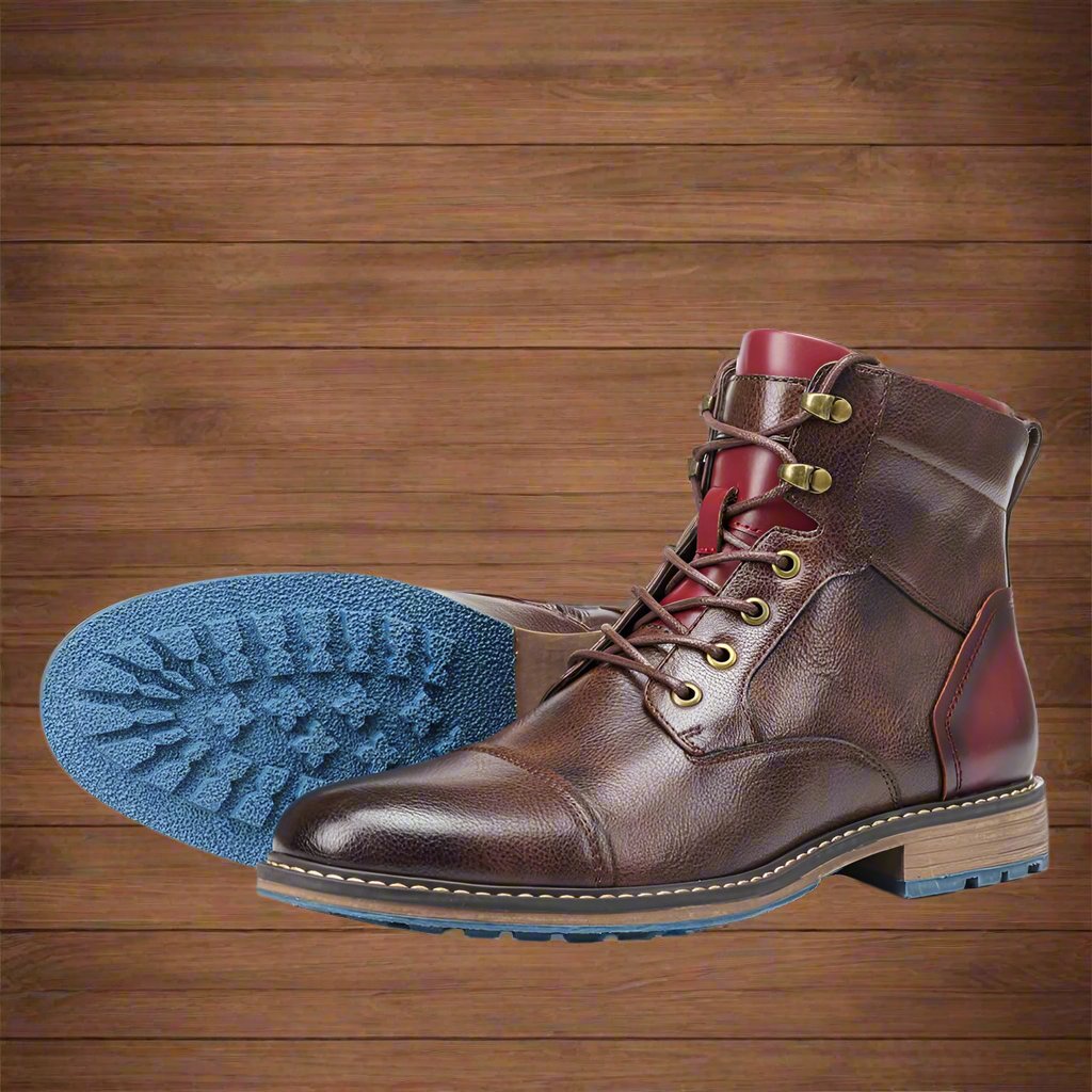 Dawson | Oxford-Stiefel aus Leder