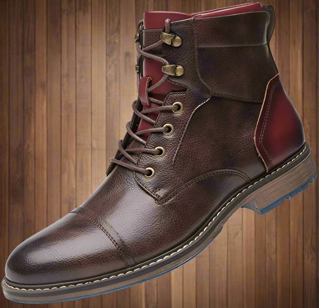 Dawson | Oxford-Stiefel aus Leder