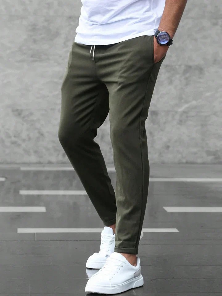 Movaro / Elastische Herrenhose mit modernem Slim Fit - Sopheria