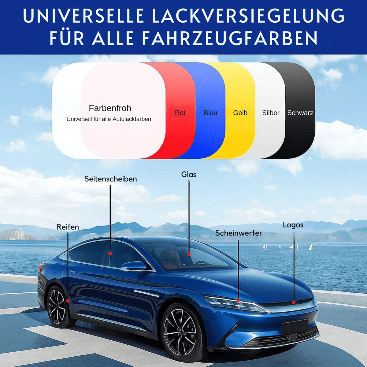 NanoNova™ / Wasserloser Auto Spray Mit Spiegelglanz - Sopheria