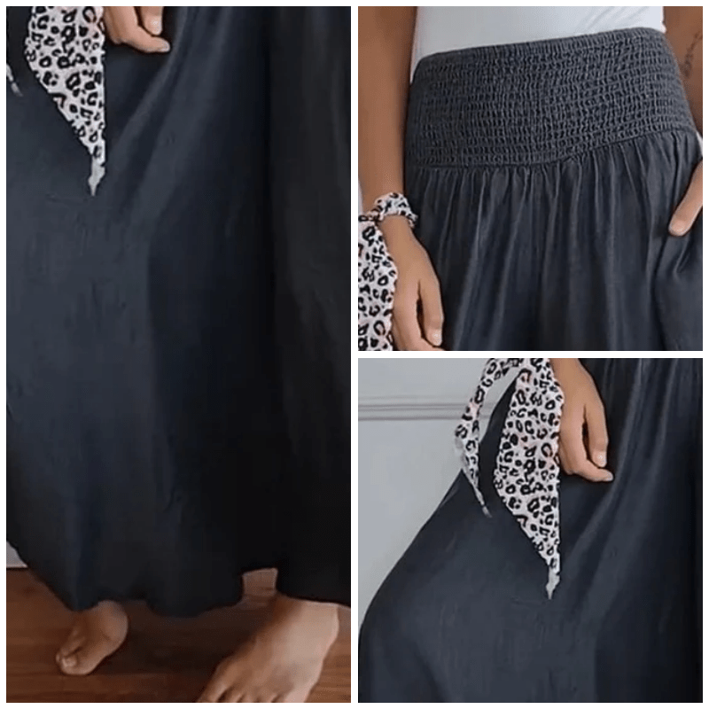 Nel™ / Trendige Weitbeinige Hochtaillierte Hose - Sopheria