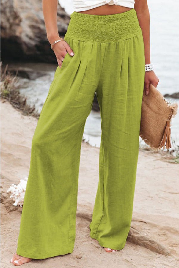 Nikoline Luftige Smocked-Hose mit Taschen - Sopheria