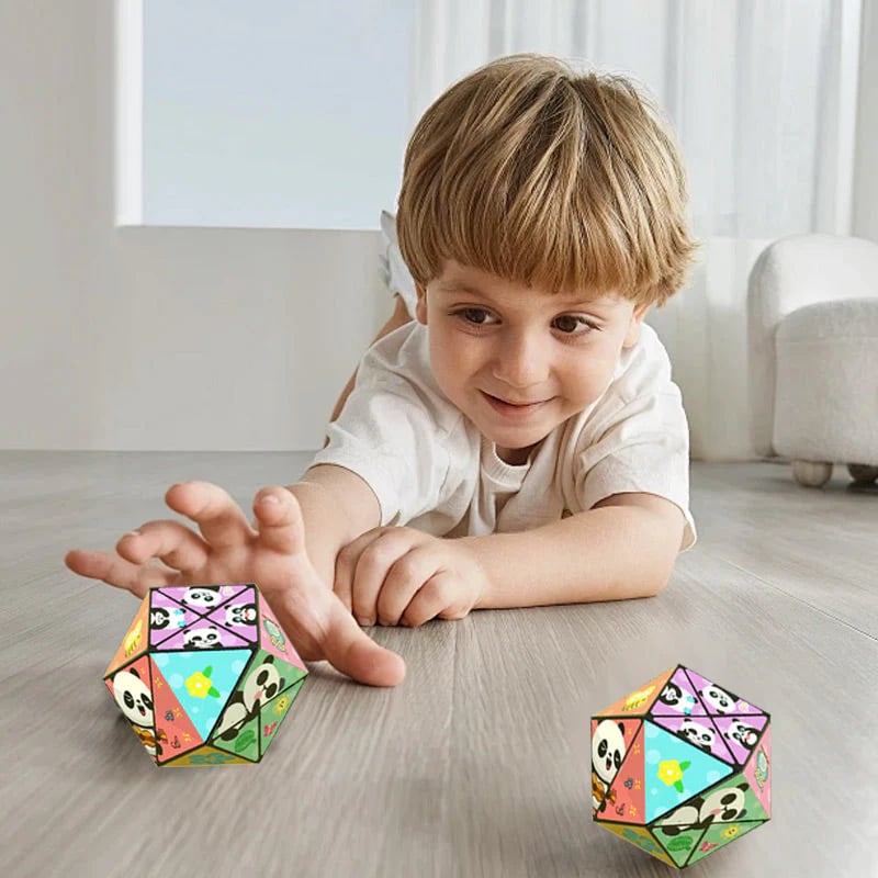 PandaPuzzle™ / Kreativer, faltbarer Panda-Zauberwürfel für Kinder - Sopheria