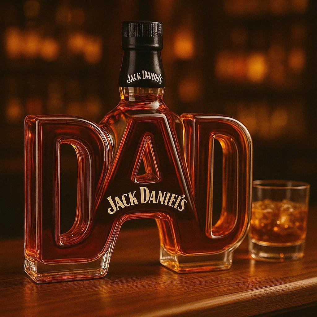 PapaPrunk™ / Kristallklare Whiskeyflasche Als Edles Geschenk Für Väter - Sopheria