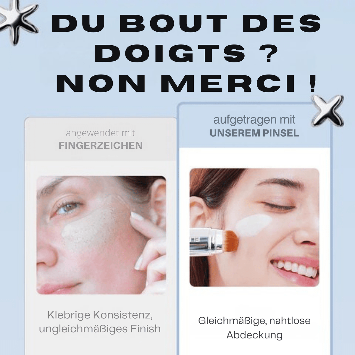 PflegePinsel™ / Foundation Stick für makellose Haut - Sopheria