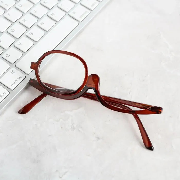 Drehbare Schminkbrille: Präzision und Komfort