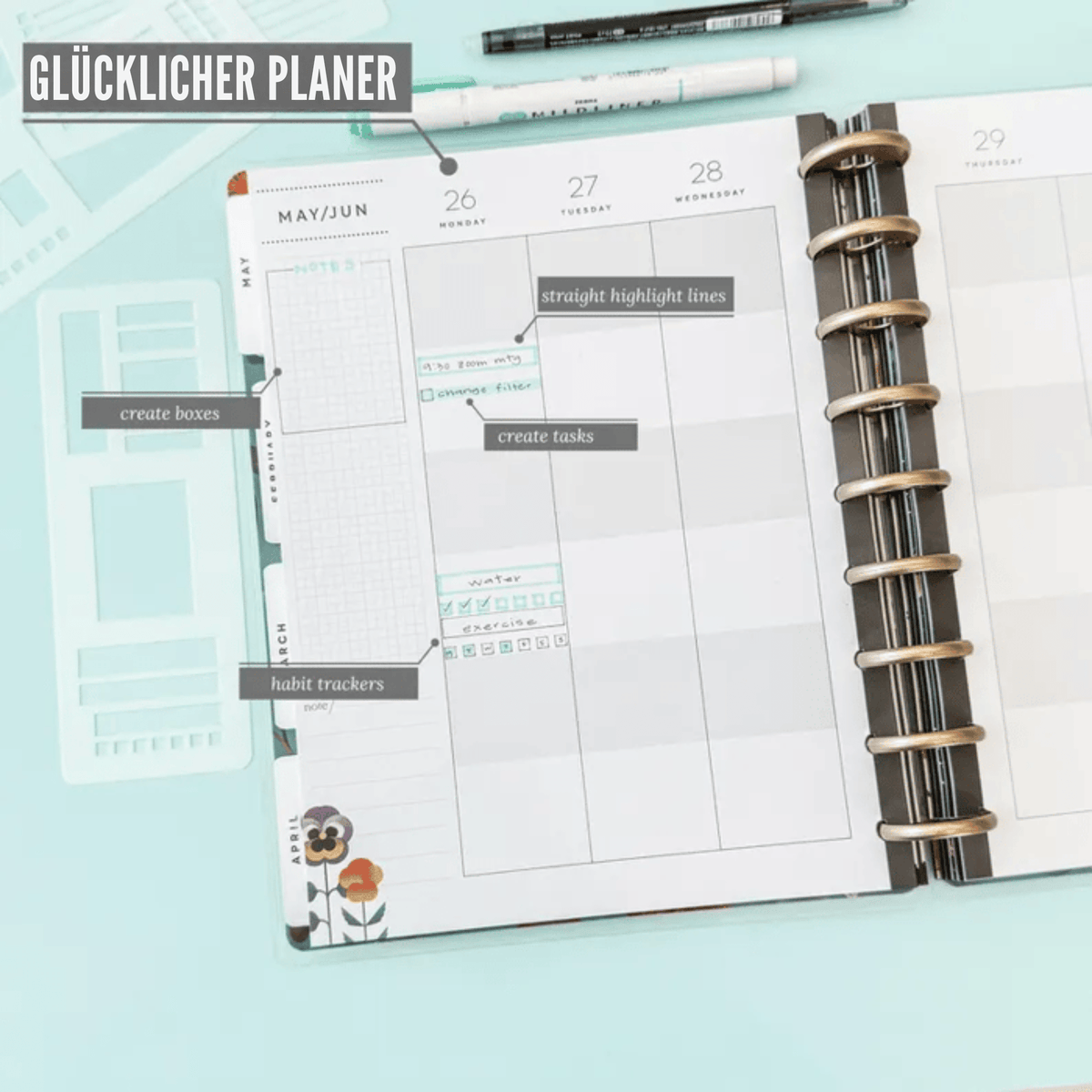 PlanProfi™ / Schreibwaren-Adventskalender Mit 24 Tagen - Sopheria