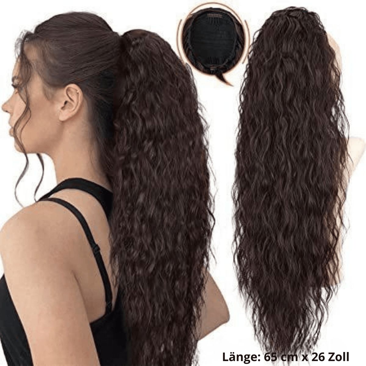 PonyPracht™ / Natürliche Haarverlängerung für Pferdeschwanz - Sopheria